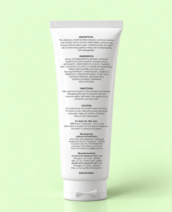 Dr.Nidhi's Formula - Foot Healing Cream Backside